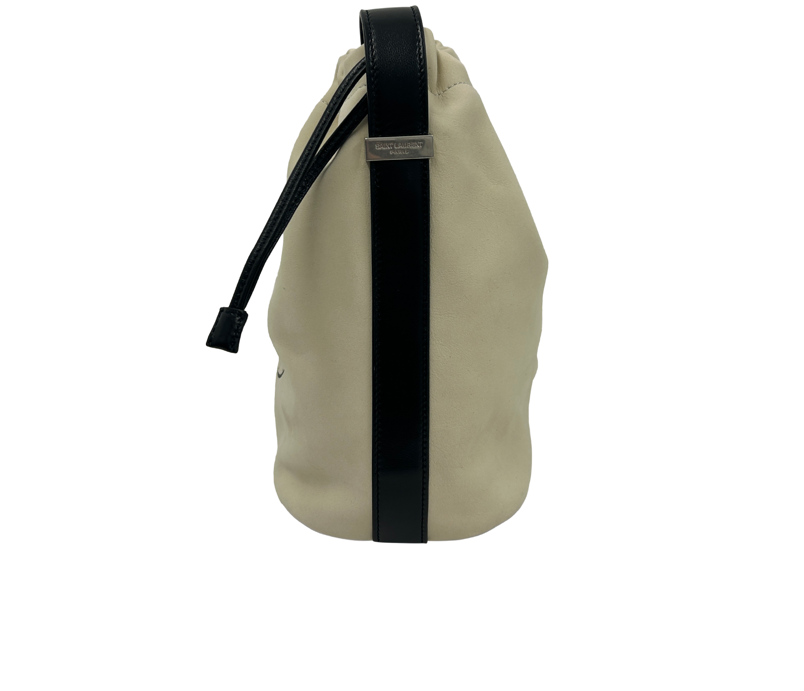 Rive Gauche Bucket con Pochette, 920&euro;, Bolso, Beige, Animal - Piel, Vista inferior